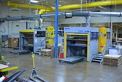 Bethlehem's cutting machines.